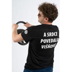 pánske tričko D1 (pracovný názov) – „A SRDCE POVEDALO VIŠŇOVÉ“